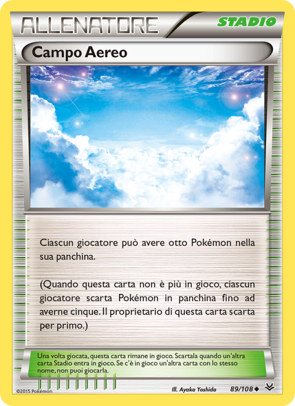 Campo Aereo 089/112 — Roaring Skies (Italian Pokémon TCG card)