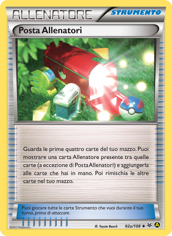 Posta Allenatori 092/112 — Roaring Skies (Italian Pokémon TCG card)