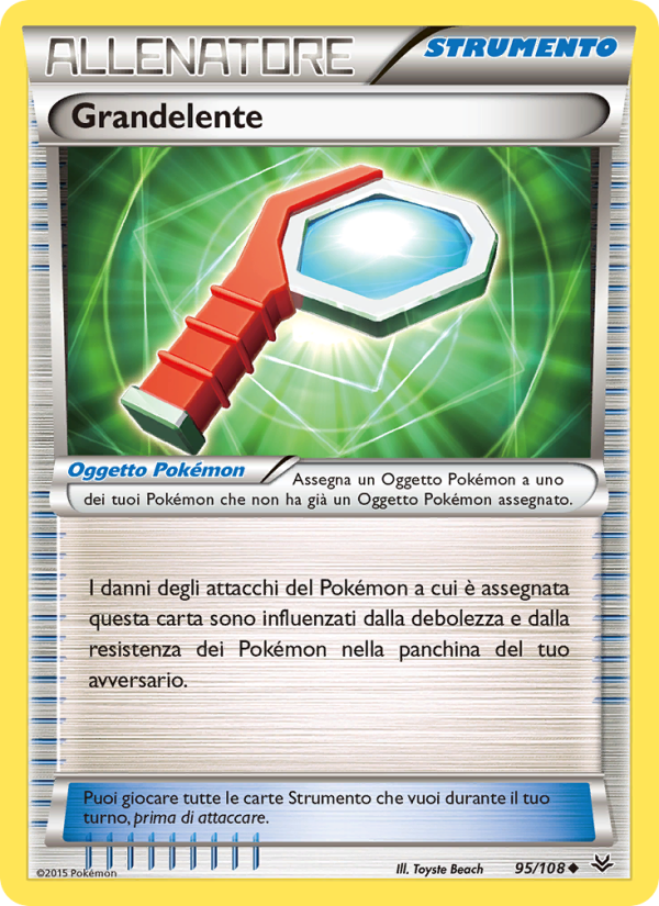 Grandelente 095/112 — Roaring Skies (Italian Pokémon TCG card)