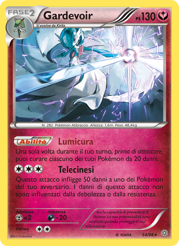 Gardevoir 054/101 — Ancient Origins (Italian Pokémon TCG card)