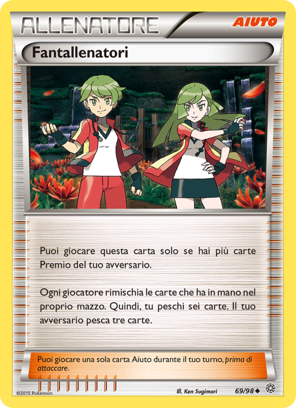 Fantallenatori 069/101 — Ancient Origins (Italian Pokémon TCG card)