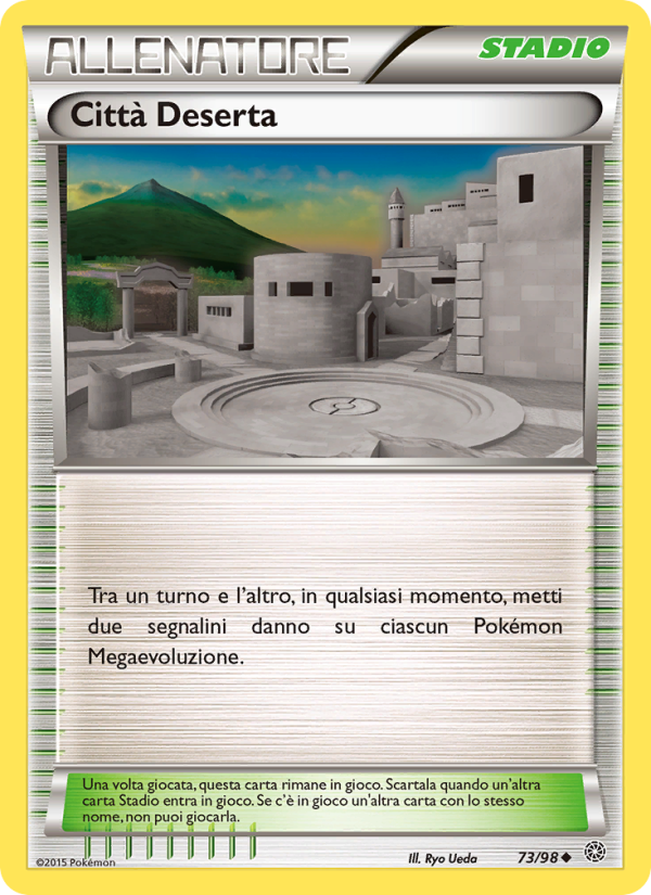 Città Deserta 073/101 — Ancient Origins (Italian Pokémon TCG card)