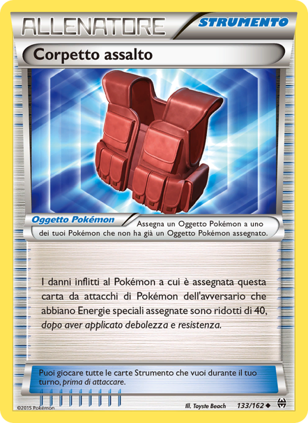 Corpetto assalto 133/165 — BREAKthrough (Italian Pokémon TCG card)
