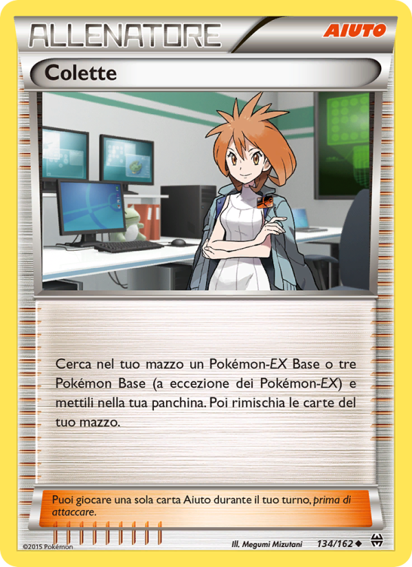 Colette 134/165 — BREAKthrough (Italian Pokémon TCG card)
