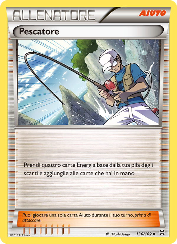 Pescatore 136/165 — BREAKthrough (Italian Pokémon TCG card)