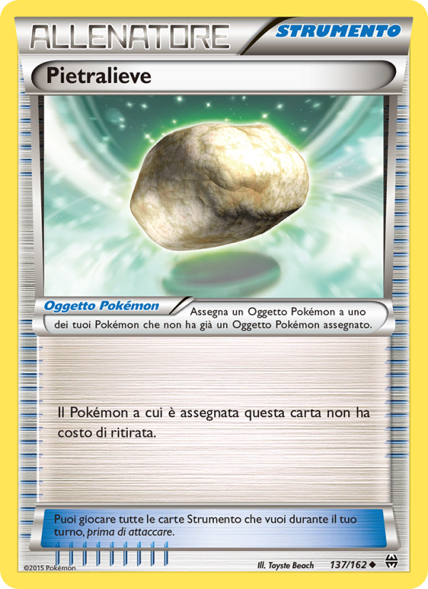 Pietralieve 137/165 — BREAKthrough (Italian Pokémon TCG card)