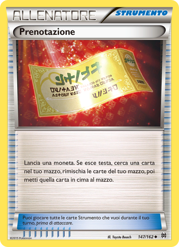 Prenotazione 147/165 — BREAKthrough (Italian Pokémon TCG card)