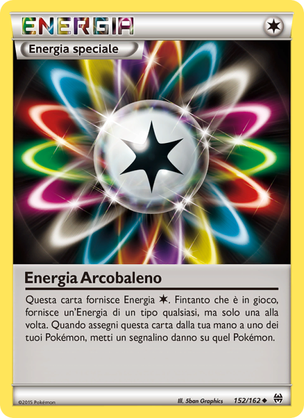 Energia Arcobaleno 152/165 — BREAKthrough (Italian Pokémon TCG card)