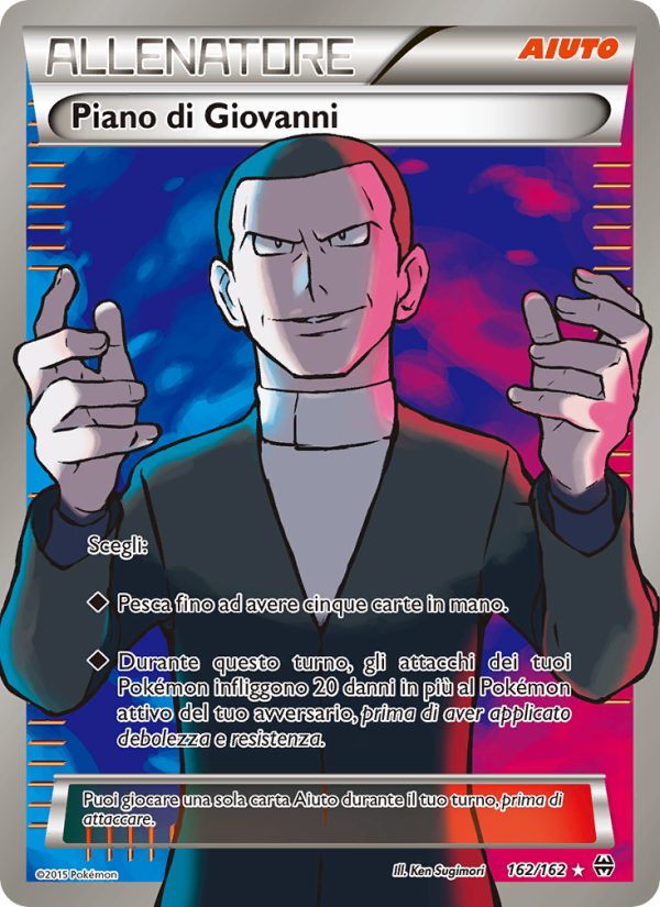 Piano di Giovanni 162/165 — BREAKthrough (Italian Pokémon TCG card)
