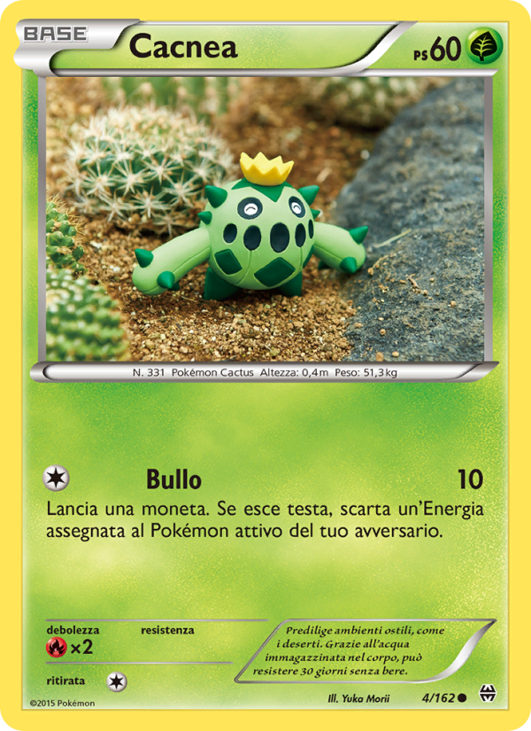 Cacnea 004/165 — BREAKthrough (Italian Pokémon TCG card)
