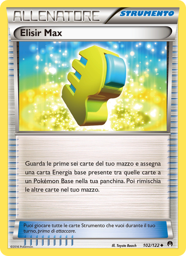 Elisir Max 102/126 — BREAKpoint (Italian Pokémon TCG card)