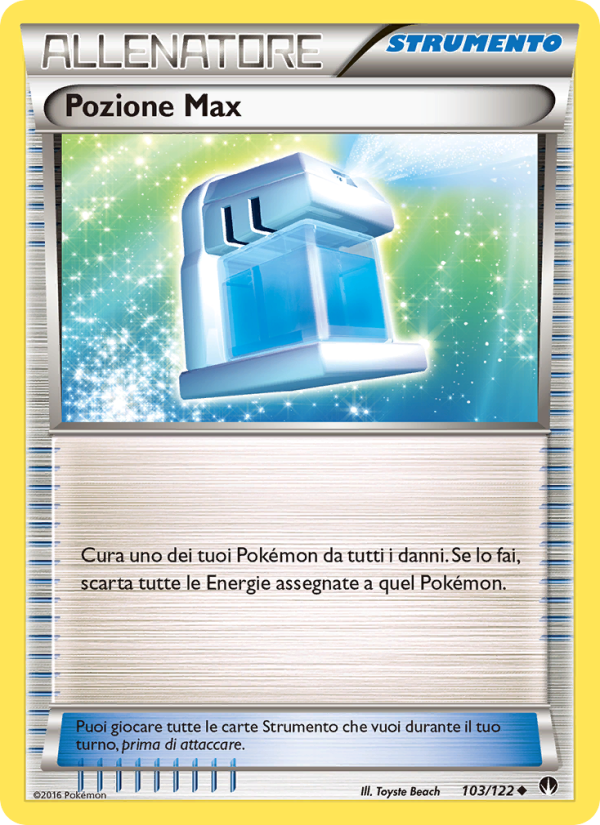 Pozione Max 103/126 — BREAKpoint (Italian Pokémon TCG card)