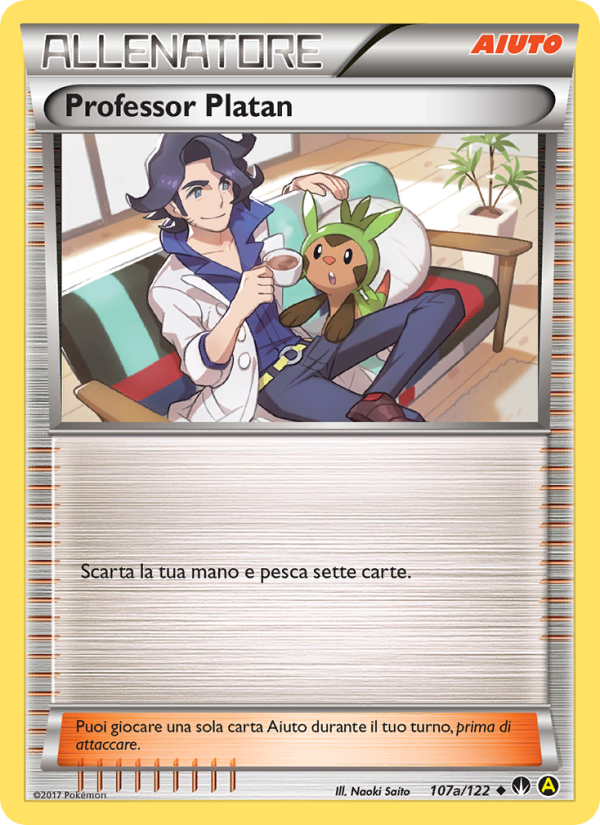 Professor Platan 107a — BREAKpoint (Italian Pokémon TCG card)