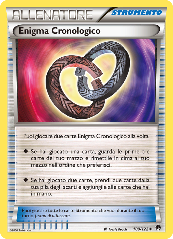 Enigma Cronologico 109/126 — BREAKpoint (Italian Pokémon TCG card)