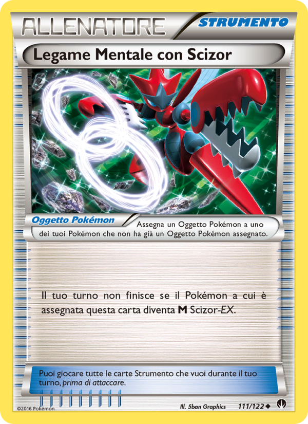 Legame Mentale con Scizor 111/126 — BREAKpoint (Italian Pokémon TCG card)