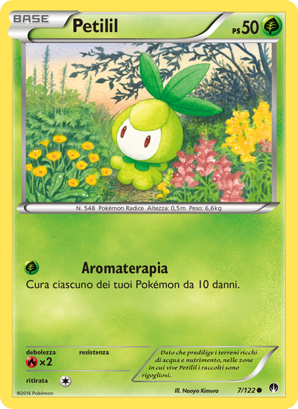 Petilil 007/126 — BREAKpoint (Italian Pokémon TCG card)