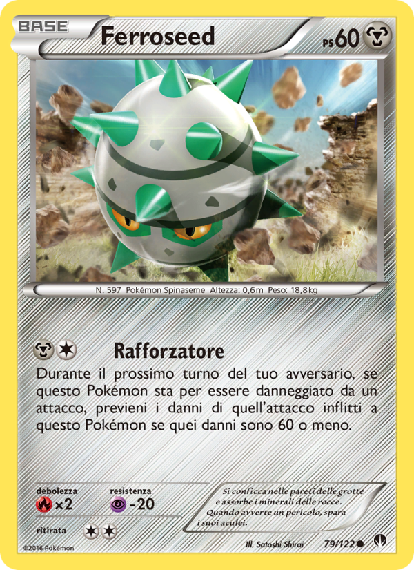 Ferroseed 079/126 — BREAKpoint (Italian Pokémon TCG card)