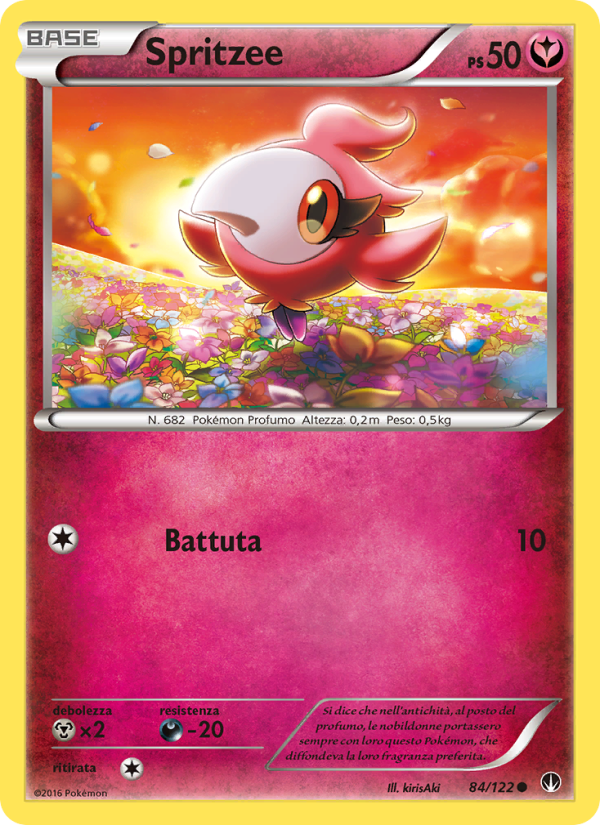 Spritzee 084/126 — BREAKpoint (Italian Pokémon TCG card)