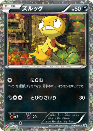 Scraggy 049/236 — Black & White Promos (Japanese Pokémon TCG card)