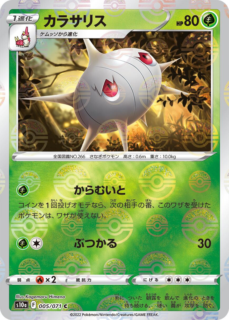 Silcoon 005/99 — Dark Phantasma (Japanese Pokémon TCG card)
