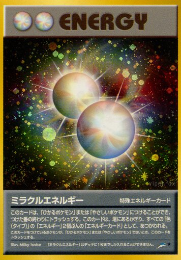 Miracle Energy 113/113 — Darkness, and to Light... (Japanese Pokémon TCG card)