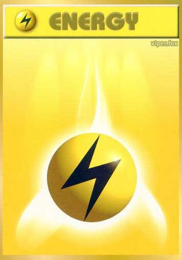 Lightning Energy 100/102 — Expansion Pack (Japanese Pokémon TCG card)