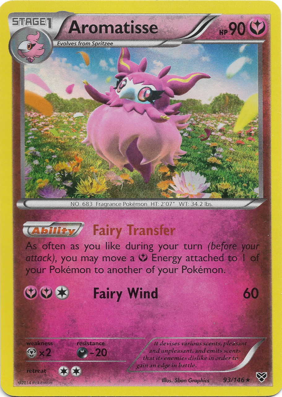 Aromatisse 018 — Extra Regulation Box (Japanese Pokémon TCG card)
