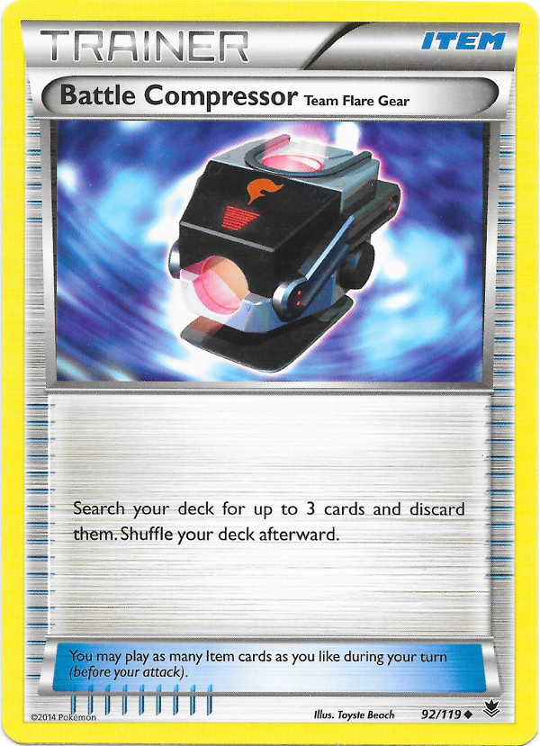Battle Compressor 025 — Extra Regulation Box (Japanese Pokémon TCG card)