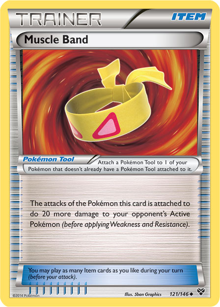 Muscle Band 031 — Extra Regulation Box (Japanese Pokémon TCG card)