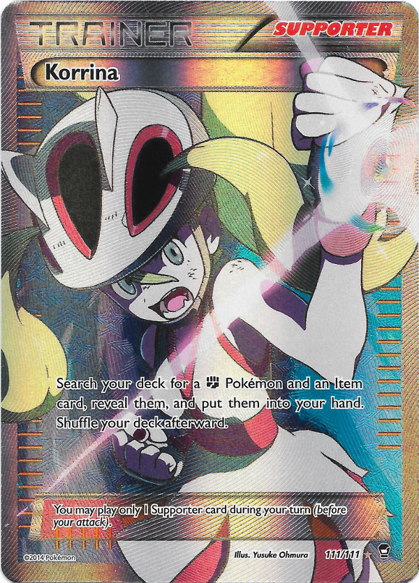 Korrina 038 — Extra Regulation Box (Japanese Pokémon TCG card)