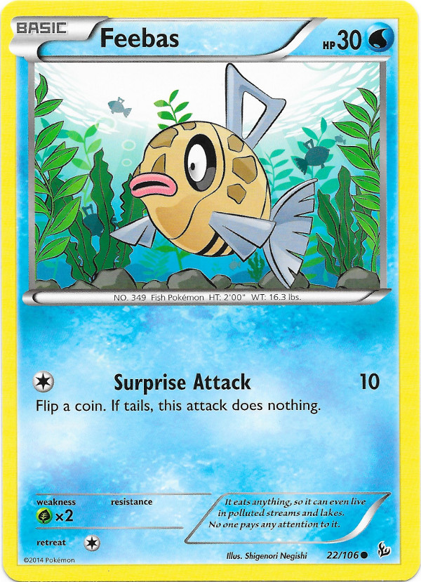 Feebas 007 — Extra Regulation Box (Japanese Pokémon TCG card)