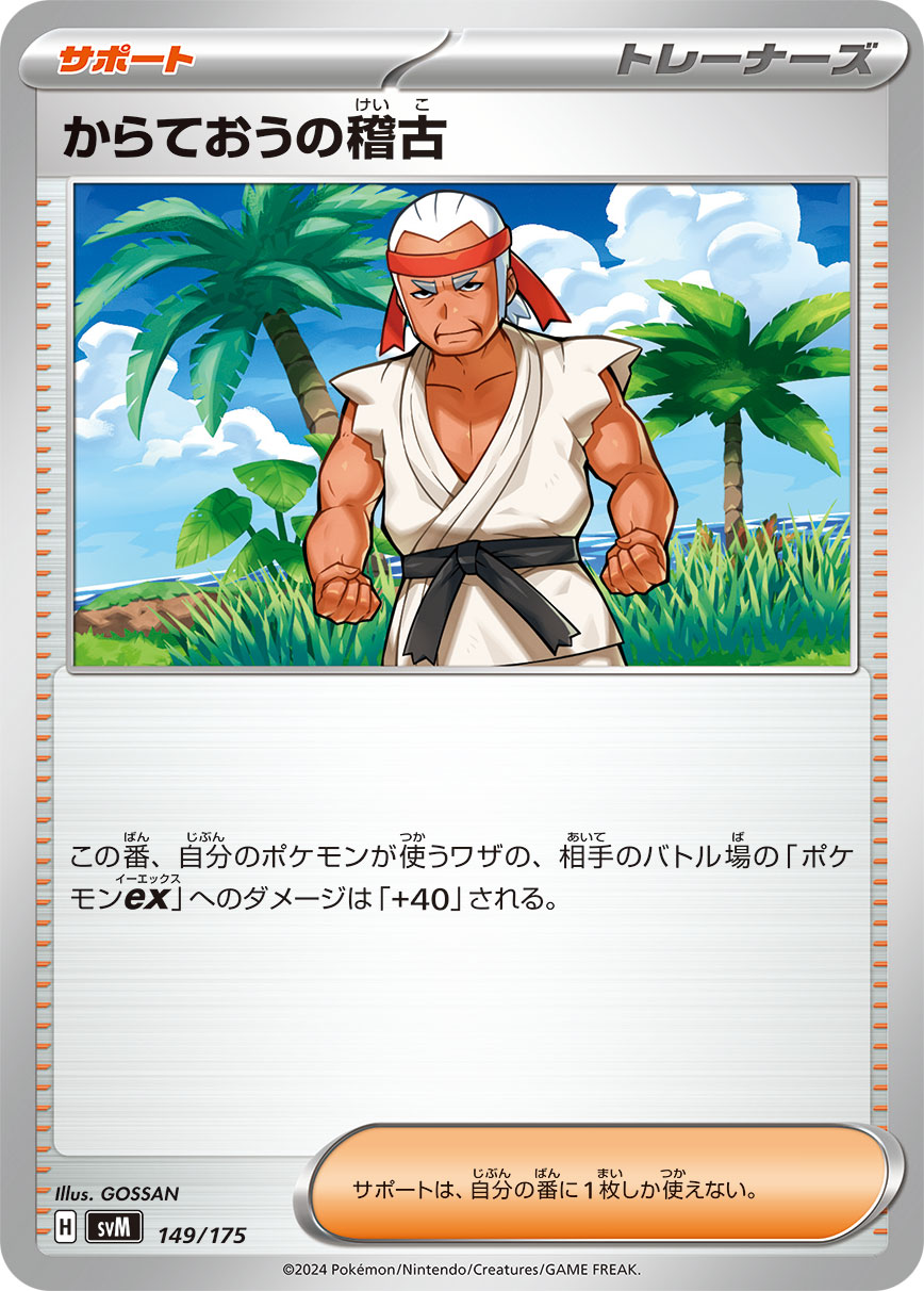 Black Belt's Training 149/175 — Generations Starter Decks (Japanese Pokémon TCG card)