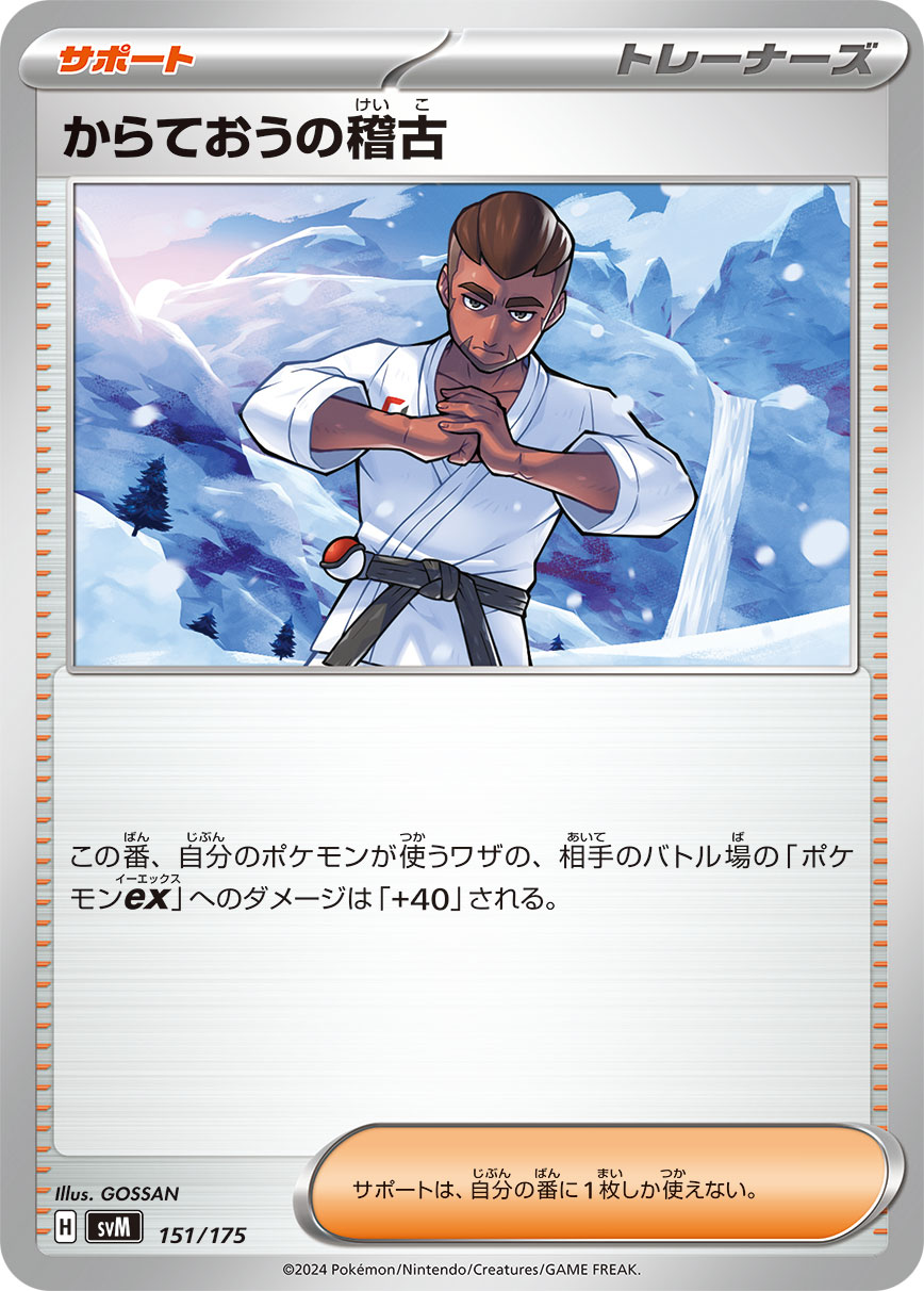 Black Belt's Training 151/175 — Generations Starter Decks (Japanese Pokémon TCG card)