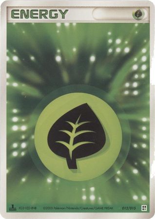 Grass Energy 012 — Grass Quick Construction Pack (Japanese Pokémon TCG card)