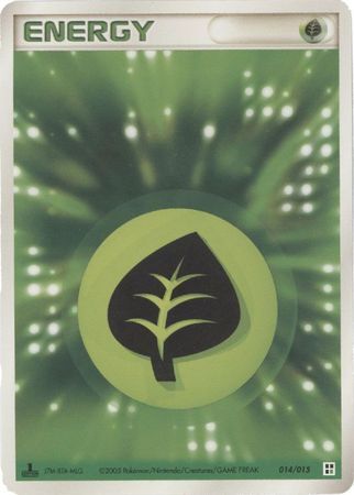 Grass Energy 014 — Grass Quick Construction Pack (Japanese Pokémon TCG card)