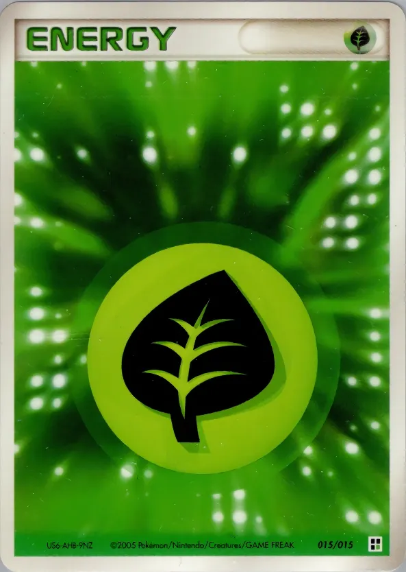 Grass Energy 015 — Grass Quick Construction Pack (Japanese Pokémon TCG card)