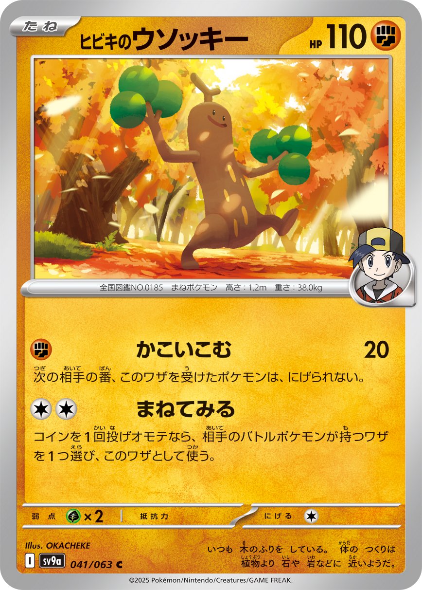 Ethan's Sudowoodo 041/92 — Hot Air Arena (Japanese Pokémon TCG card)