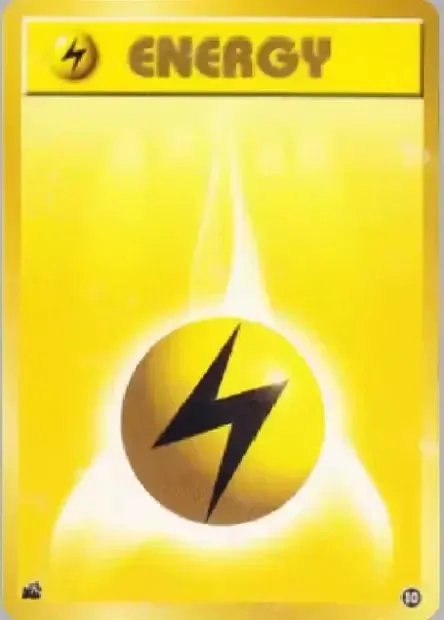 Lightning Energy 010 — Intro Pack (Bulbasaur) (Japanese Pokémon TCG card)