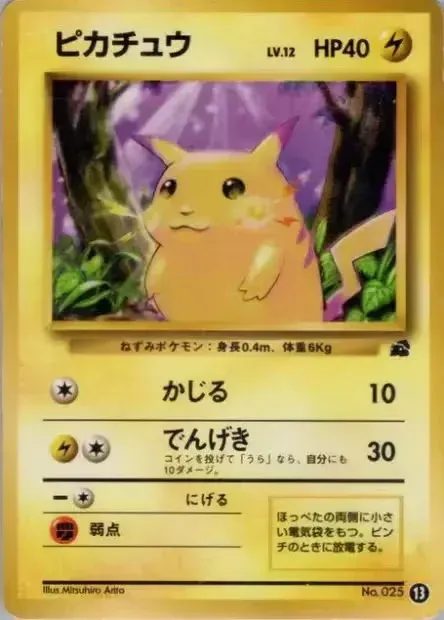 Pikachu 013 — Intro Pack (Bulbasaur) (Japanese Pokémon TCG card)