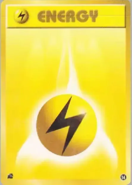 Lightning Energy 014 — Intro Pack (Bulbasaur) (Japanese Pokémon TCG card)
