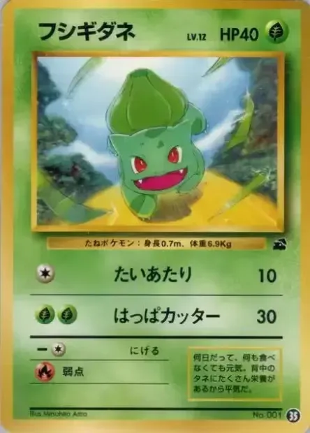 Bulbasaur 035 — Intro Pack (Bulbasaur) (Japanese Pokémon TCG card)