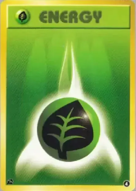 Grass Energy 004 — Intro Pack (Bulbasaur) (Japanese Pokémon TCG card)
