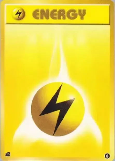 Lightning Energy 006 — Intro Pack (Bulbasaur) (Japanese Pokémon TCG card)