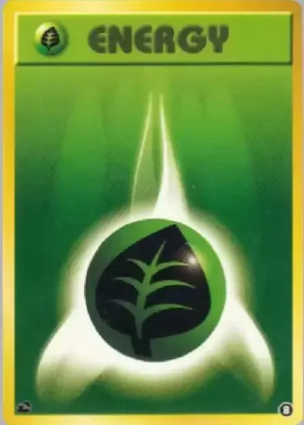 Grass Energy 008 — Intro Pack (Bulbasaur) (Japanese Pokémon TCG card)