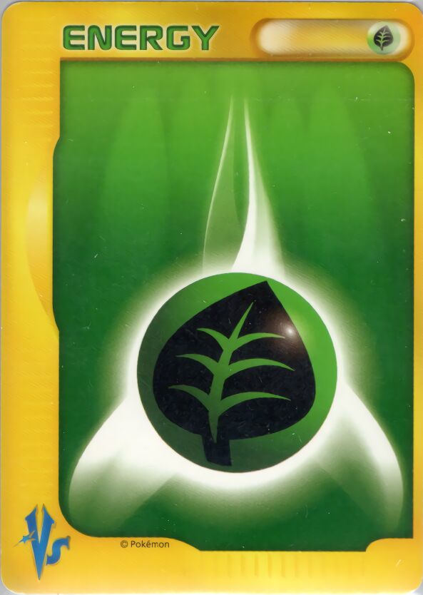 Grass Energy 143 — Leaders' Pokémon: Movie Limited Edition (Japanese Pokémon TCG card)