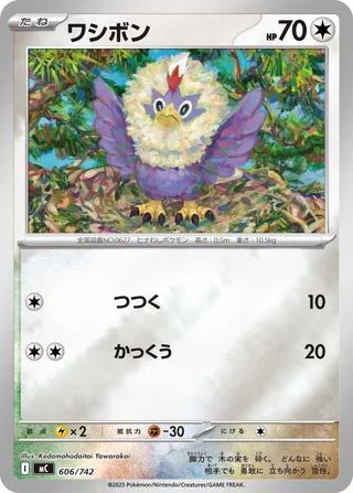 Rufflet 606/768 — Start Deck 100 Battle Collection (Japanese Pokémon TCG card)