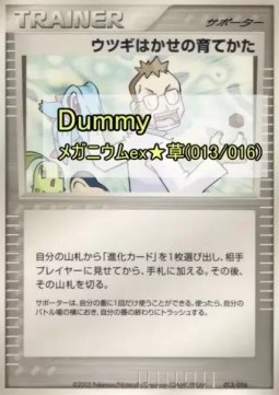 Professor Elm's Training Method 013 — Meganium Constructed Starter Deck (Japanese Pokémon TCG card)