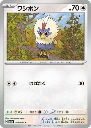 Rufflet 049/94 — Paradise Dragona (Japanese Pokémon TCG card)