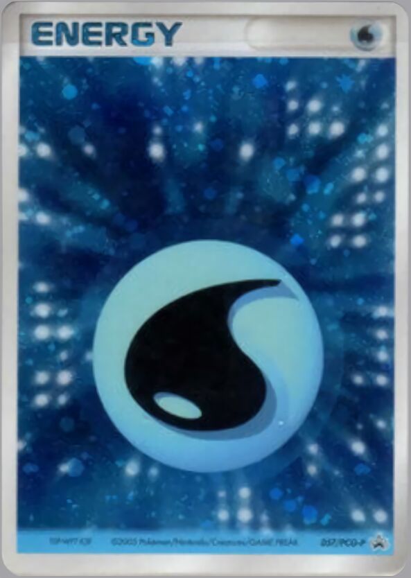 Water Energy 057/154 — PCG Promos (Japanese Pokémon TCG card)
