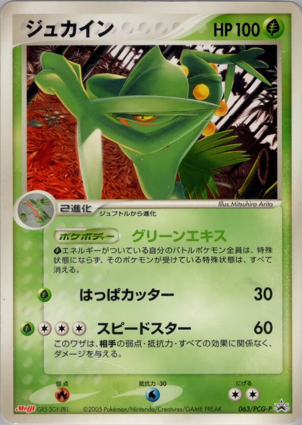 Sceptile 063/154 — PCG Promos (Japanese Pokémon TCG card)